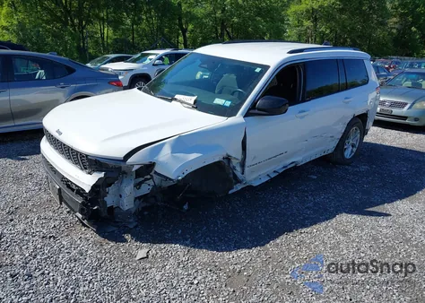 2022 Jeep Grand Cherokee L Laredo 4X4 из США, поврежденный, VIN 1C4RJKAG1N8535150